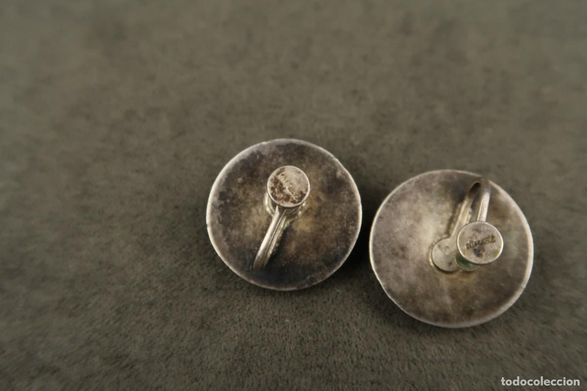 Joyeria: Antiguos Pendientes de Plata - Foto 6