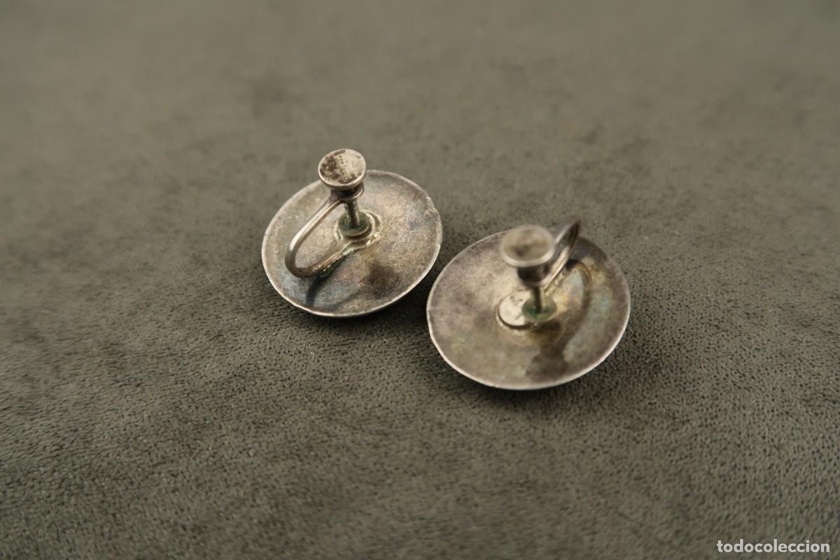 Joyeria: Antiguos Pendientes de Plata - Foto 8