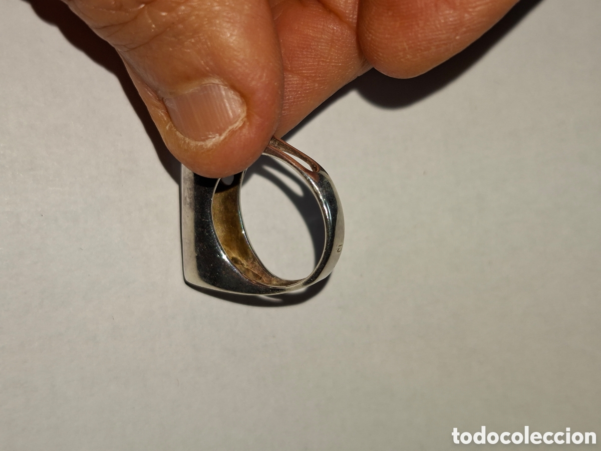 Joyeria: BONITO ANILLO DE PLATA.TALLA 12 - Foto 5