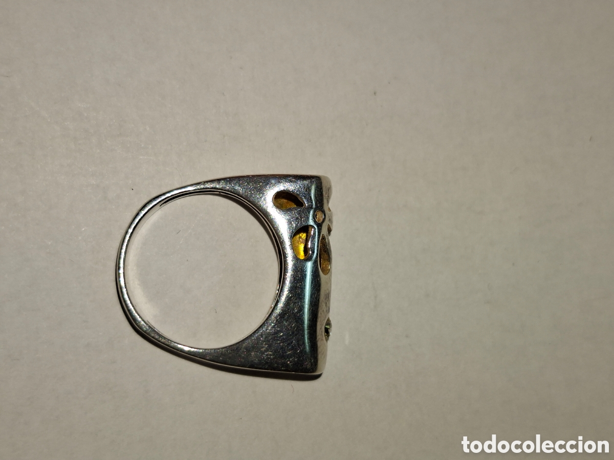 Joyeria: BONITO ANILLO DE PLATA.TALLA 12 - Foto 6