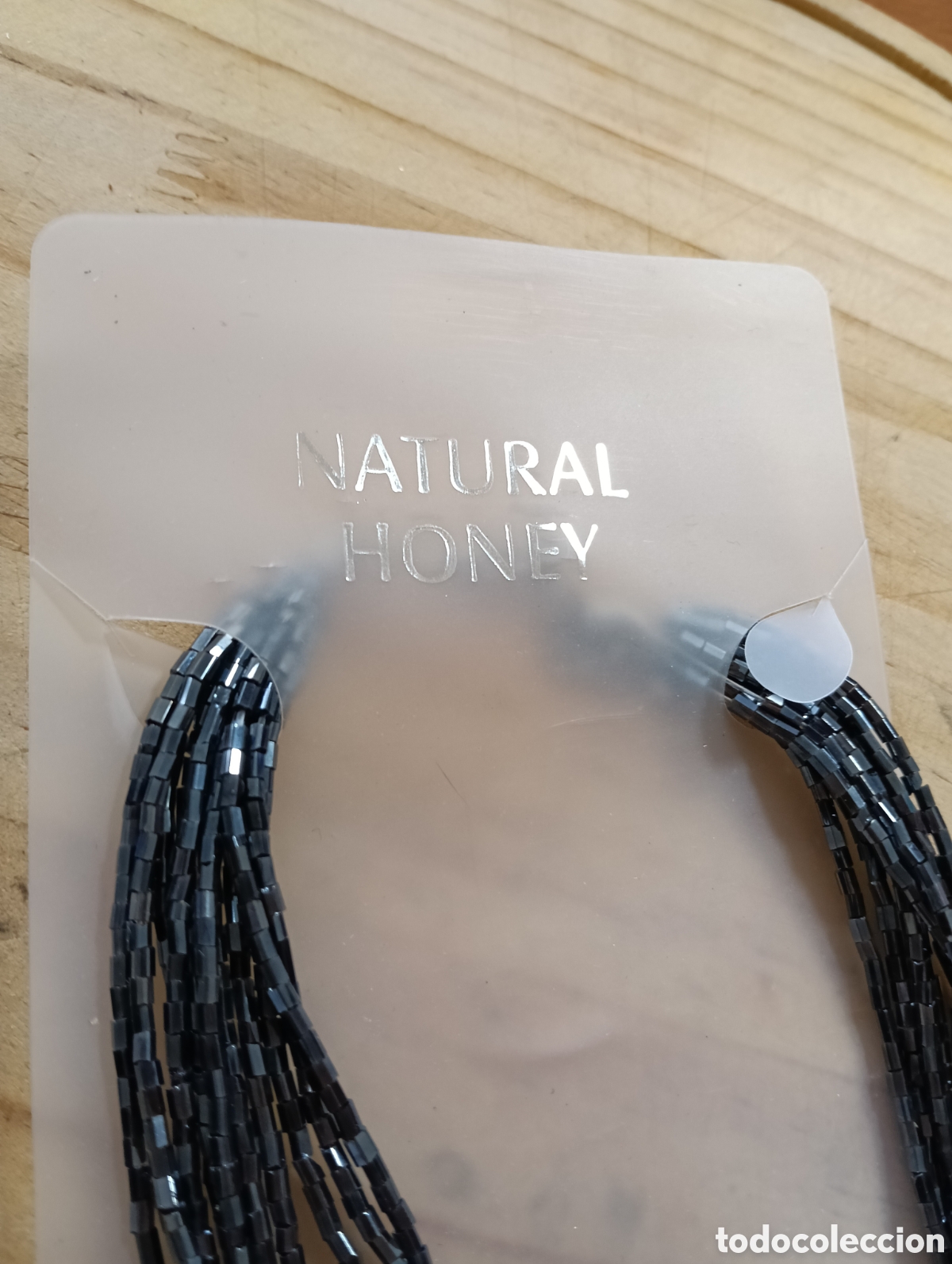 Joyeria: Collar de micro cuentas de cristal Natural Honey - Foto 2