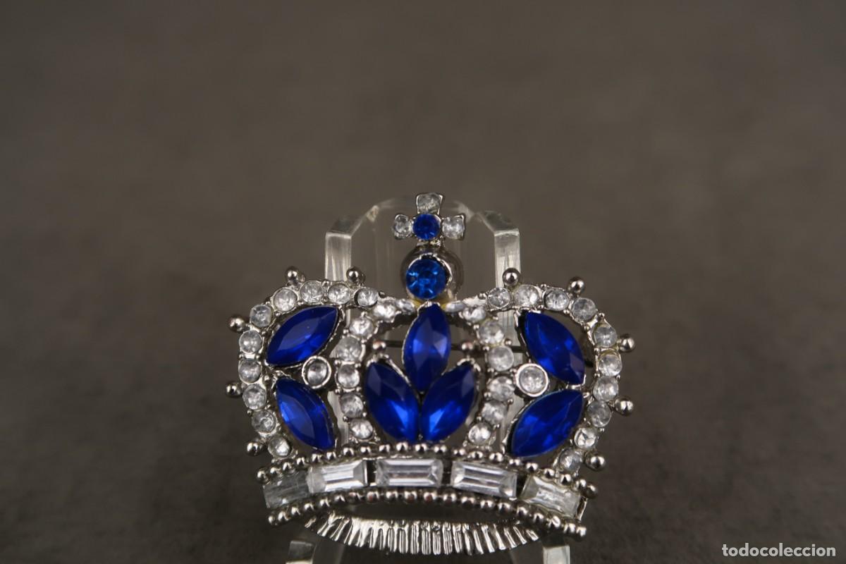 Joyeria: Antiguo Broche forma de Corona - Foto 3