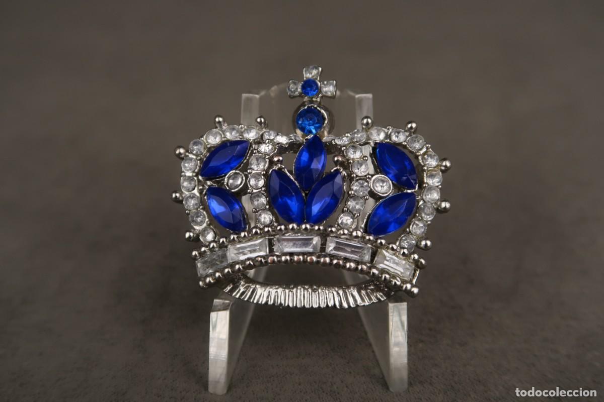 Joyeria: Antiguo Broche forma de Corona - Foto 4