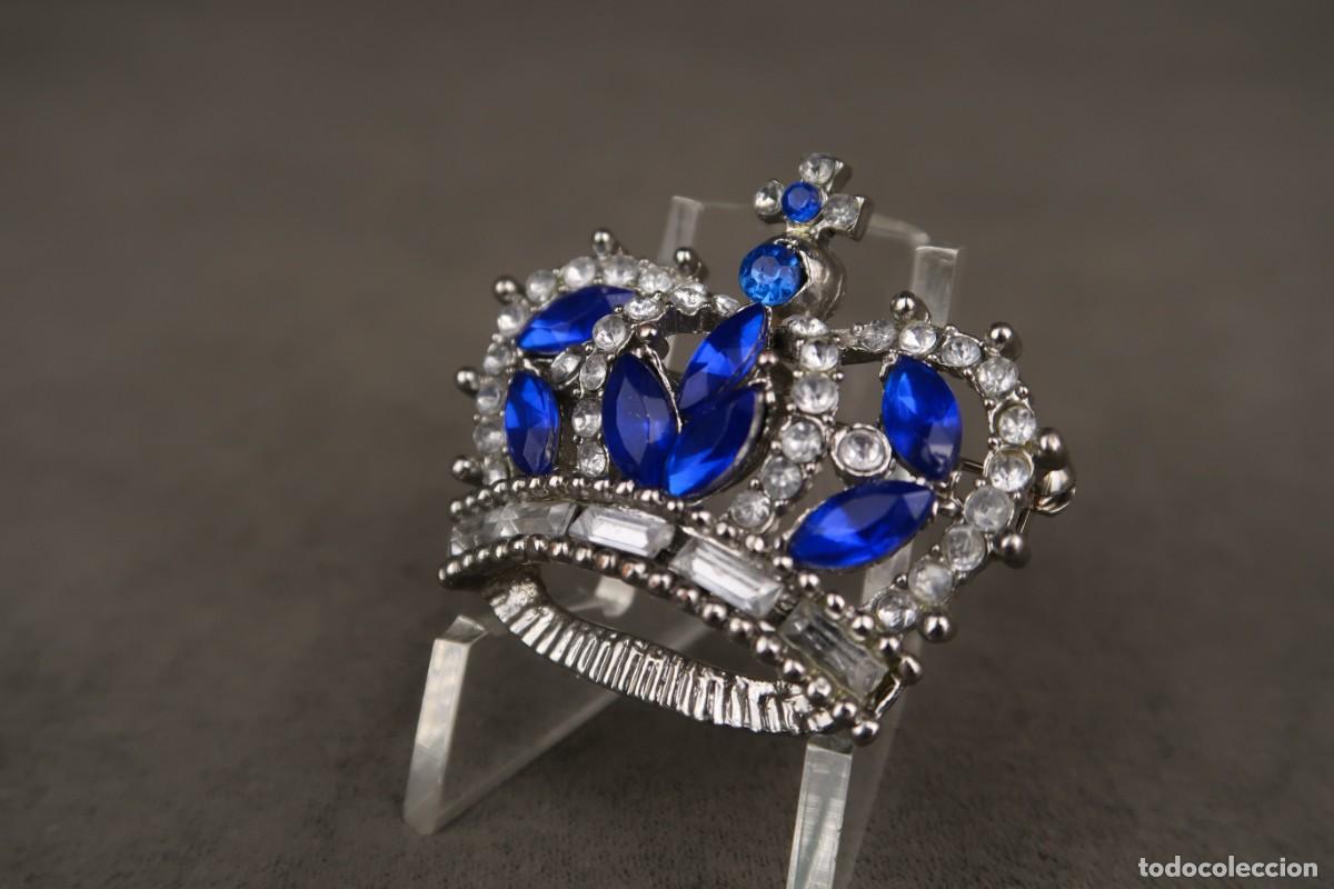 Joyeria: Antiguo Broche forma de Corona - Foto 5