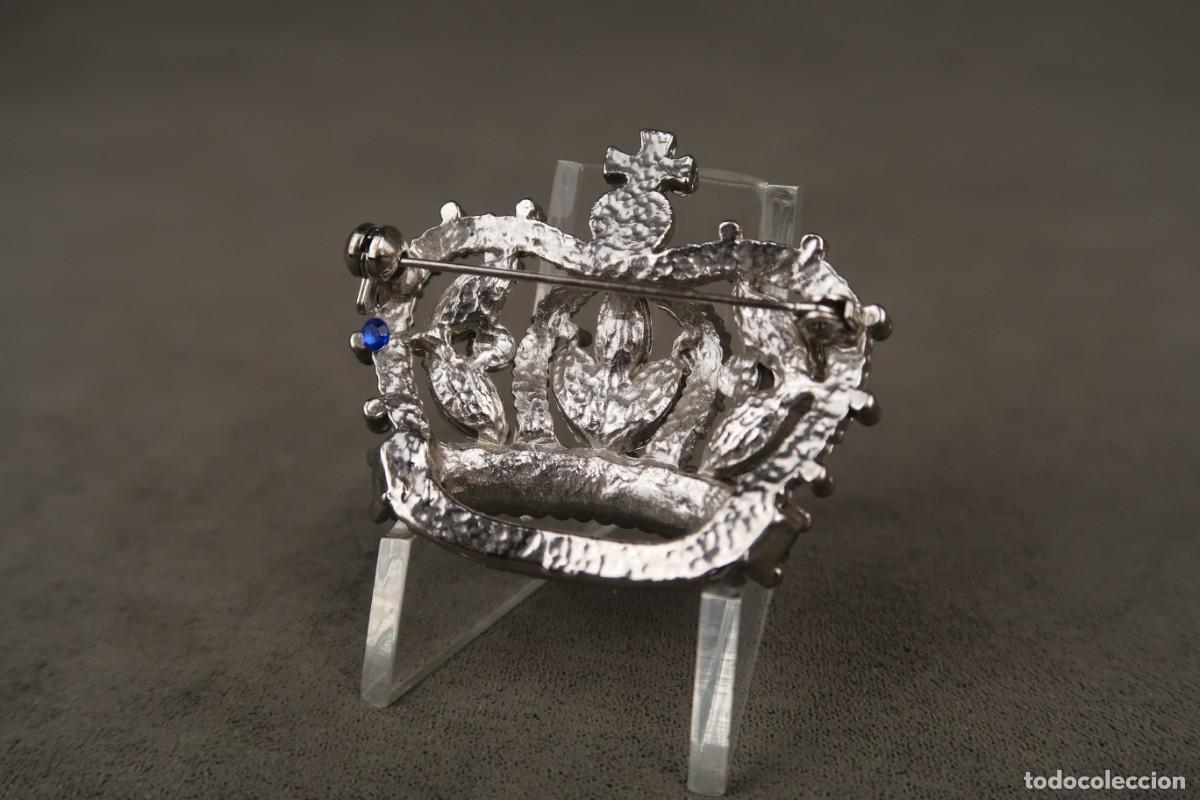 Joyeria: Antiguo Broche forma de Corona - Foto 8