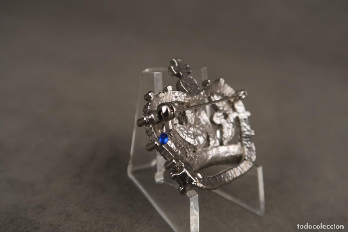 Joyeria: Antiguo Broche forma de Corona - Foto 9