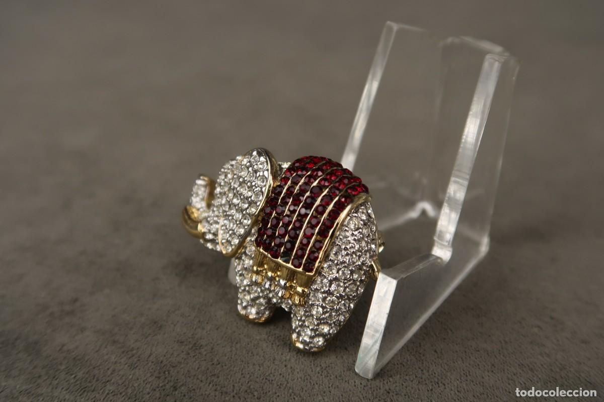 Joyeria: Antiguo Broche forma de Elefante - Foto 5