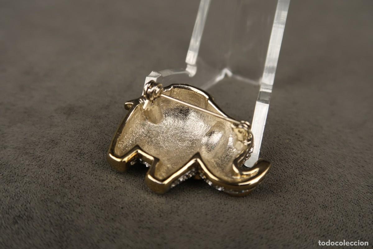 Joyeria: Antiguo Broche forma de Elefante - Foto 6