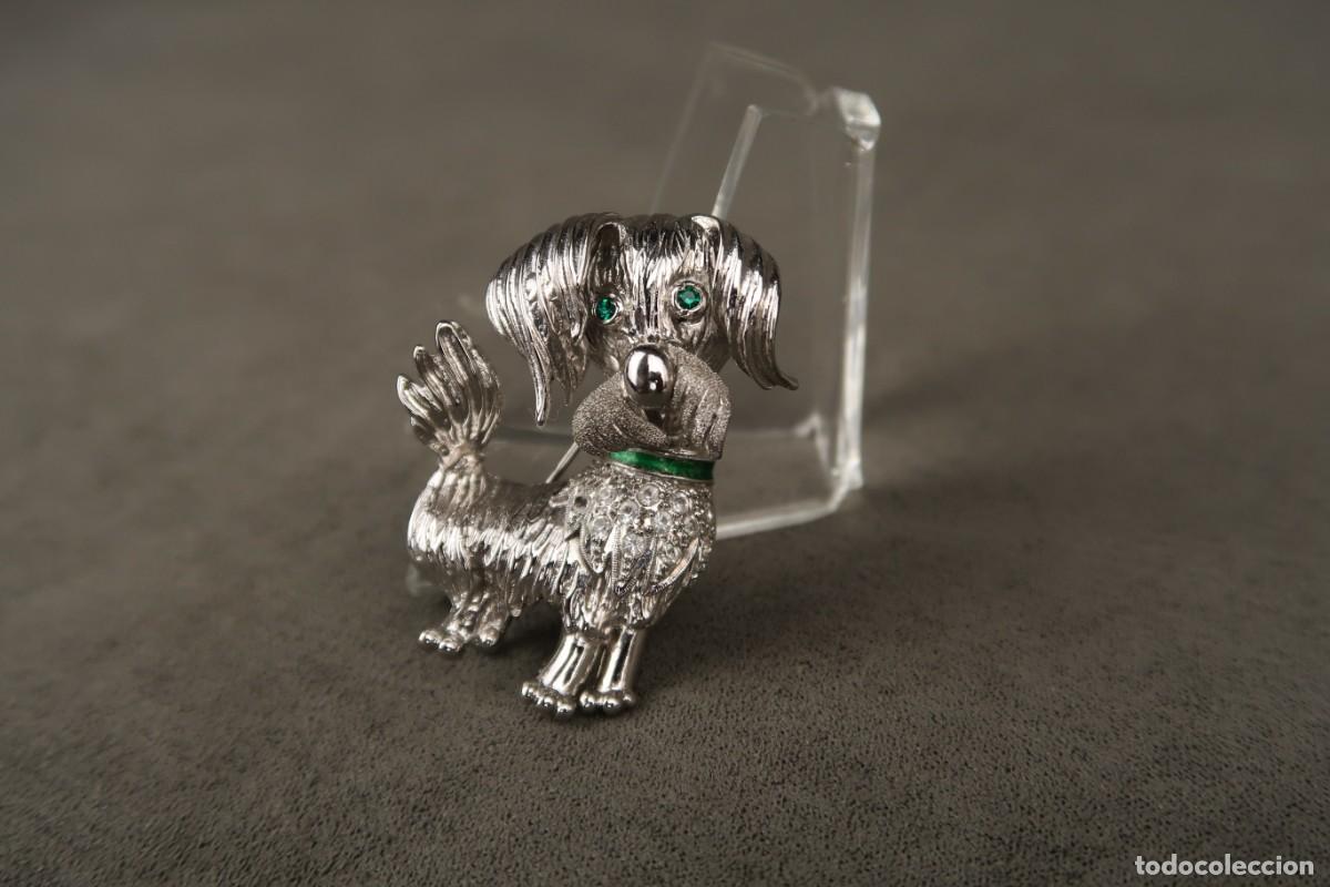 Joyeria: Antiguo Broche forma de Perro - Foto 5