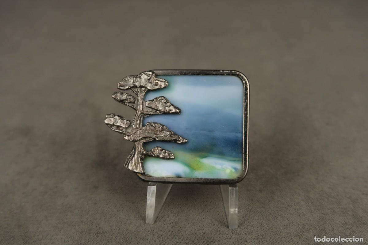 Joyeria: Antiguo Broche con Cristal de Murano - Foto 1