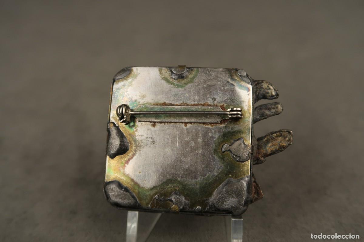 Joyeria: Antiguo Broche con Cristal de Murano - Foto 6