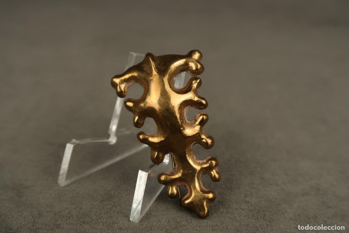 Joyeria: Antiguo Broche Bronce - Foto 1