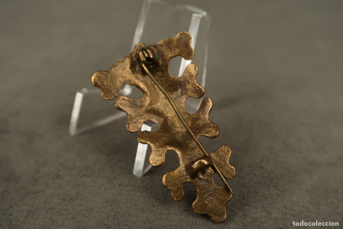 Joyeria: Antiguo Broche Bronce - Foto 6