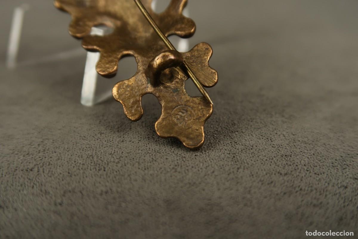 Joyeria: Antiguo Broche Bronce - Foto 7