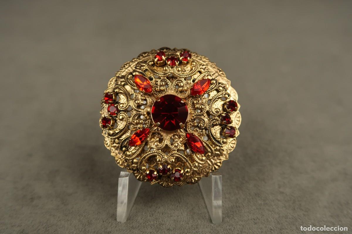 Joyeria: Antiguo Broche Checoslovaquia - Foto 1