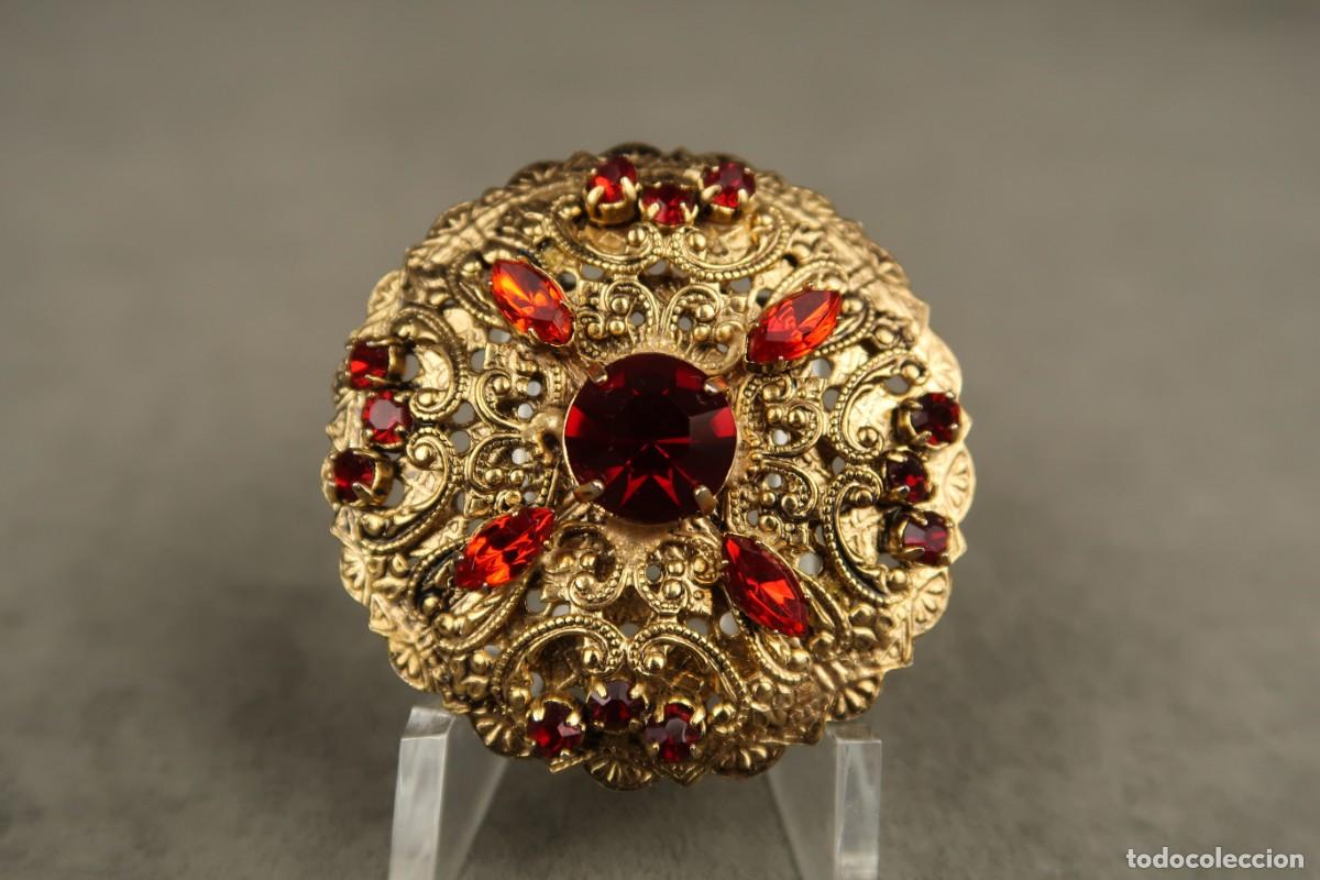 Joyeria: Antiguo Broche Checoslovaquia - Foto 3