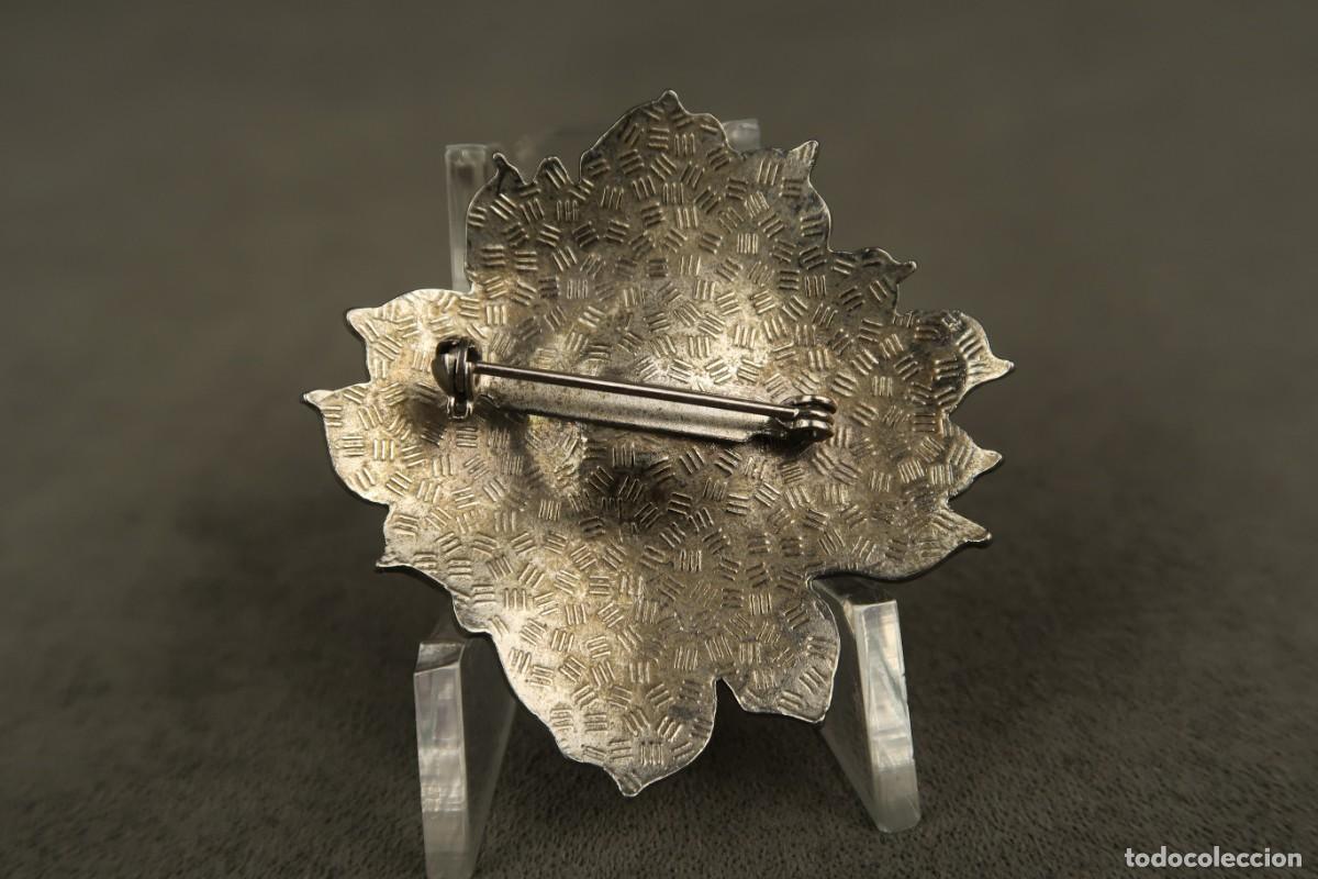 Joyeria: Antiguo Broche Esmaltado - Foto 5
