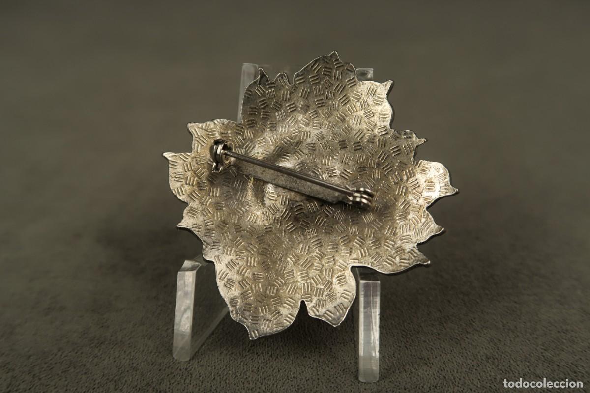 Joyeria: Antiguo Broche Esmaltado - Foto 6