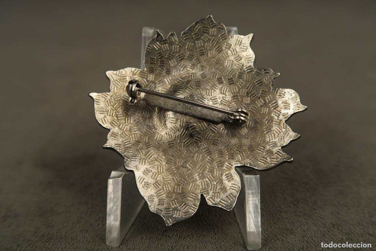 Joyeria: Antiguo Broche Esmaltado - Foto 7