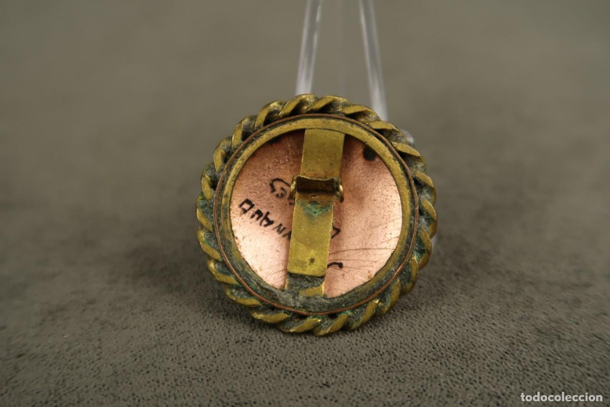 Joyeria: Antiguo Broche Frances Limoges Esmaltado - Foto 6