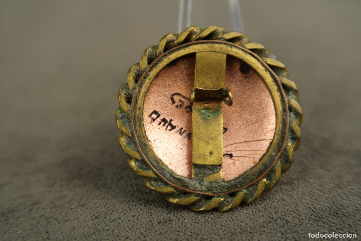 Joyeria: Antiguo Broche Frances Limoges Esmaltado - Foto 7