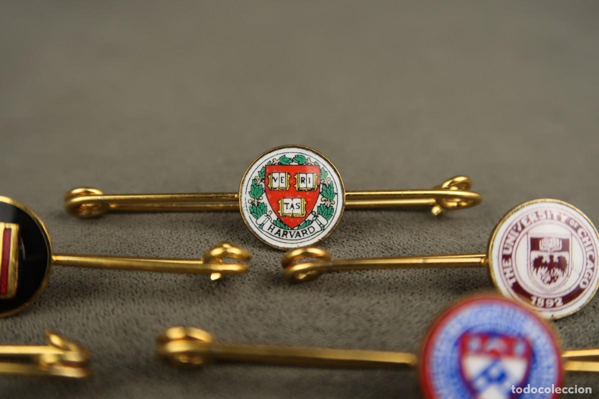 Joyeria: Antiguo Conjunto Broches Esmaltados - Foto 4