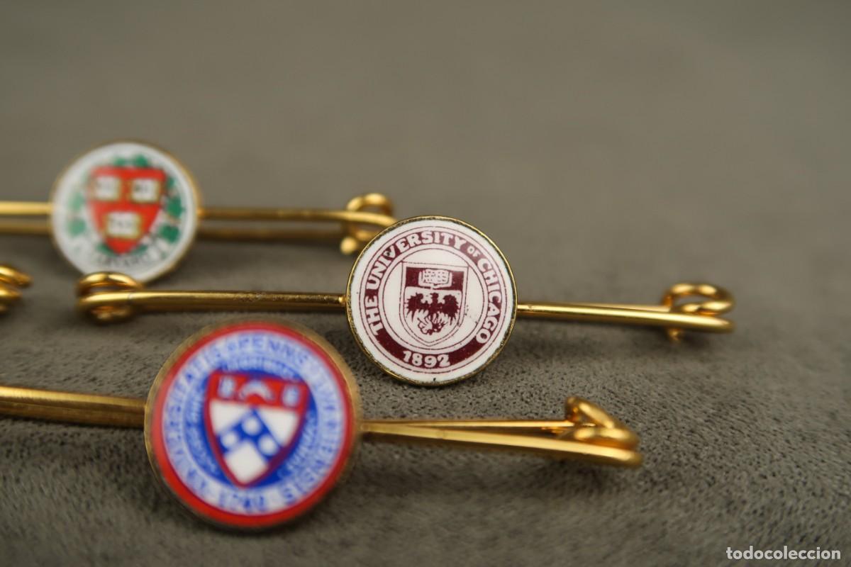 Joyeria: Antiguo Conjunto Broches Esmaltados - Foto 6