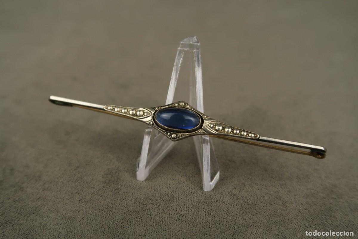 Joyeria: Antiguo Broche Art Deco - Foto 3