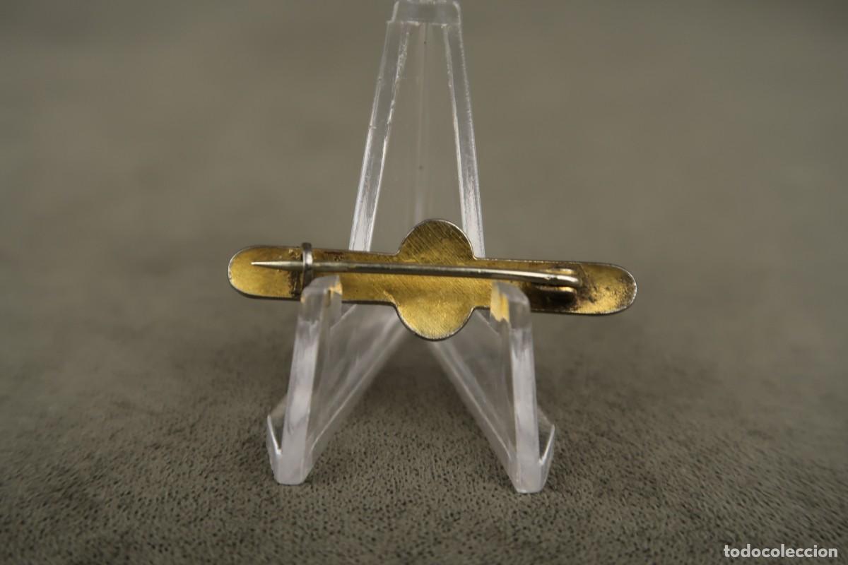 Joyeria: Antiguo Broche Damasquinado - Foto 5