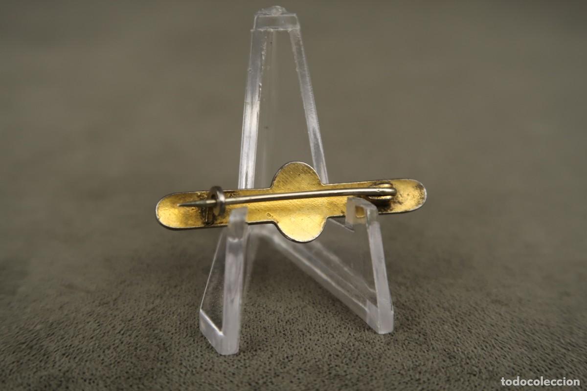 Joyeria: Antiguo Broche Damasquinado - Foto 6