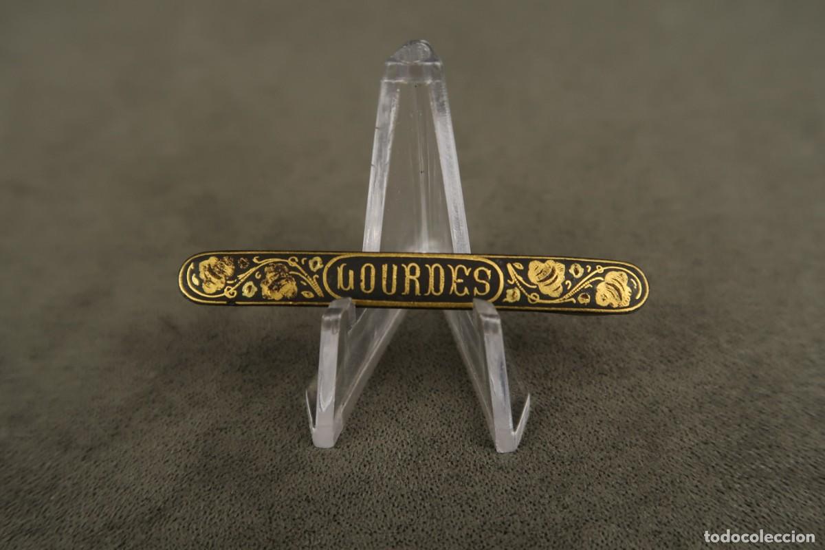 Joyeria: Antiguo Broche Damasquinado - Foto 1