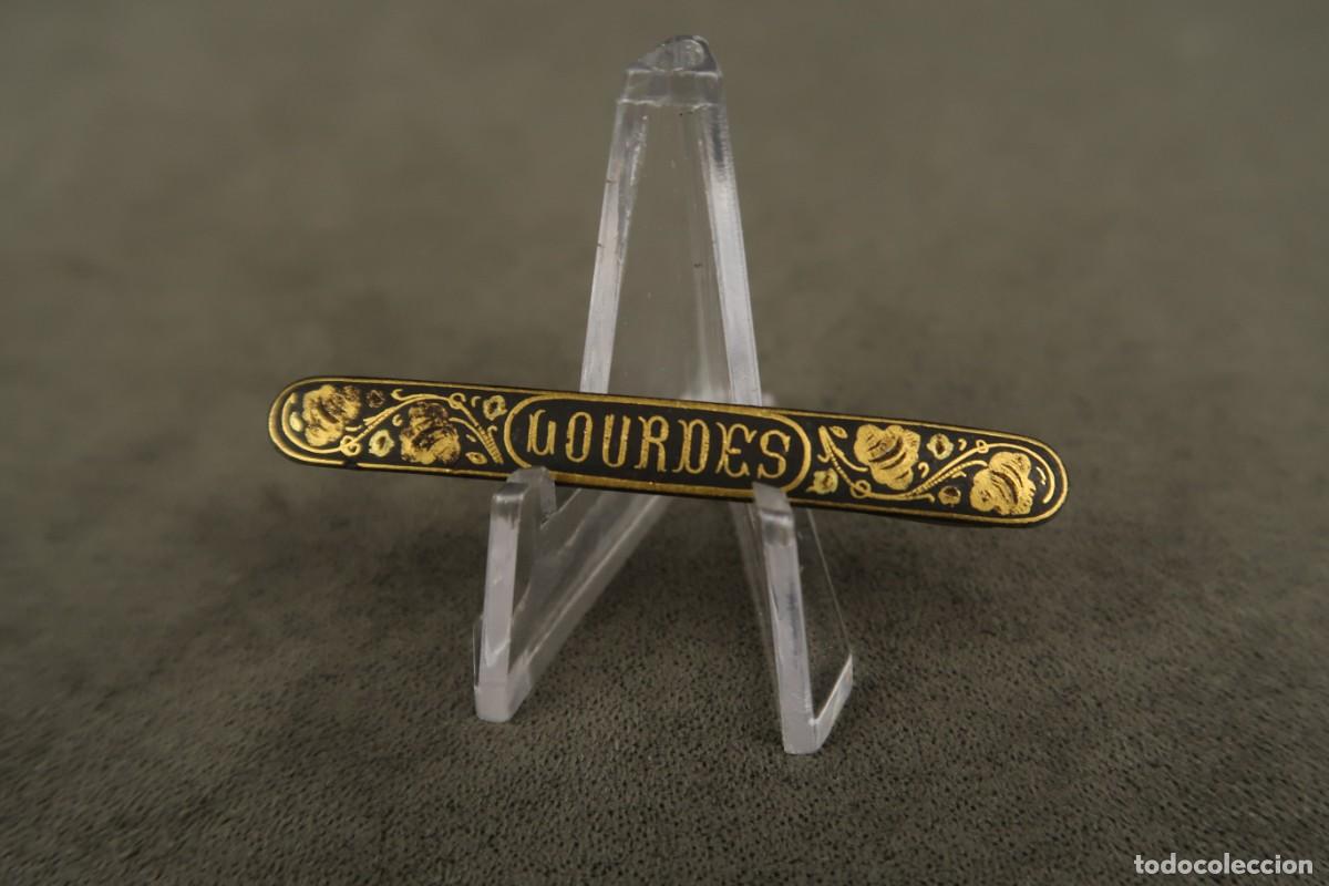 Joyeria: Antiguo Broche Damasquinado - Foto 2