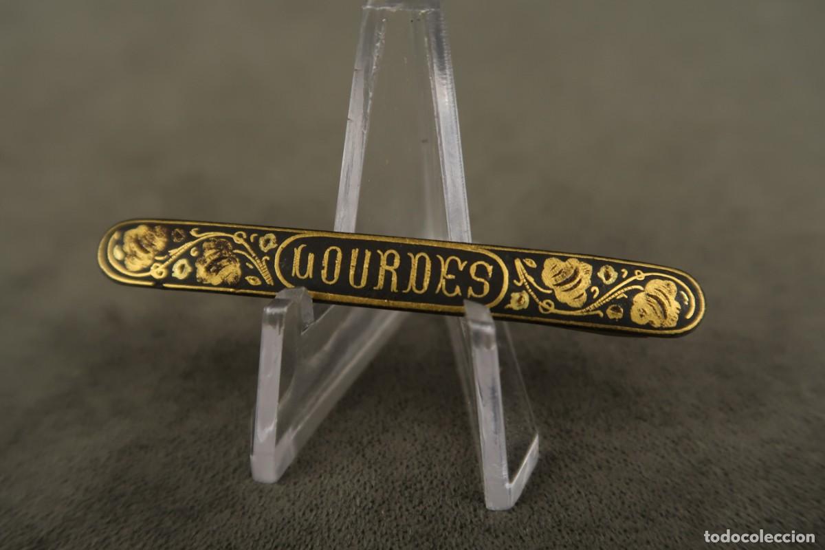 Joyeria: Antiguo Broche Damasquinado - Foto 4