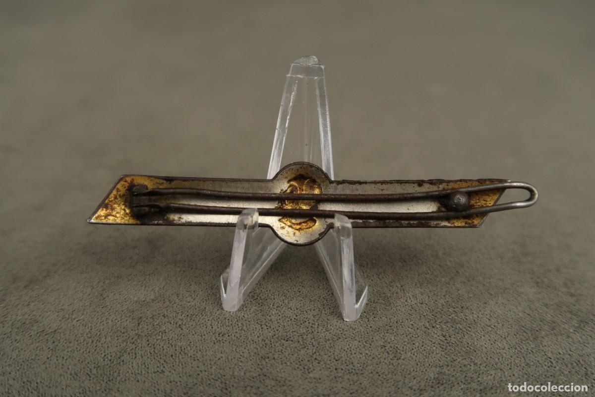 Joyeria: Antiguo Broche Damasquinado - Foto 6