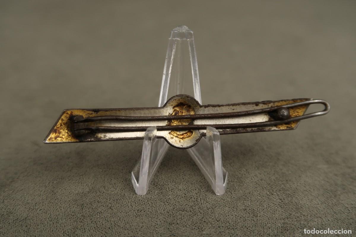 Joyeria: Antiguo Broche Damasquinado - Foto 7