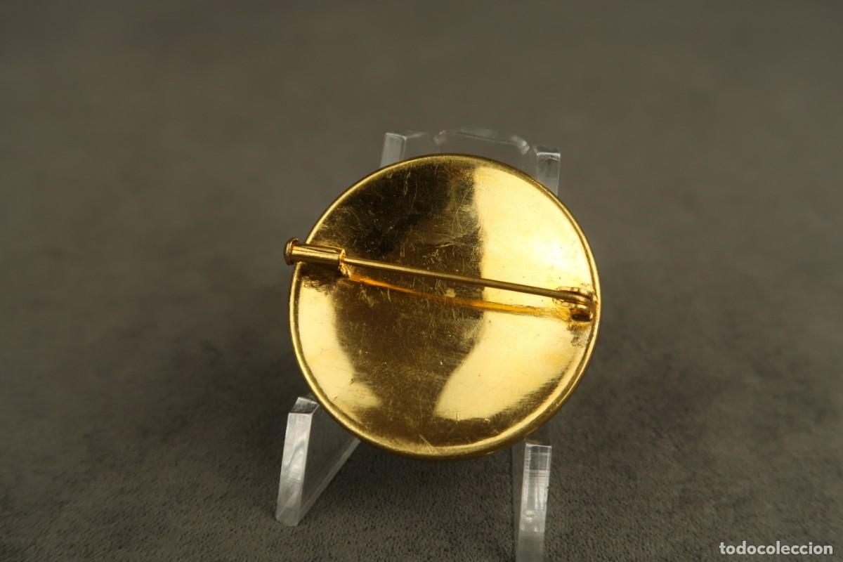 Joyeria: Antiguo Broche Damasquinado - Foto 5
