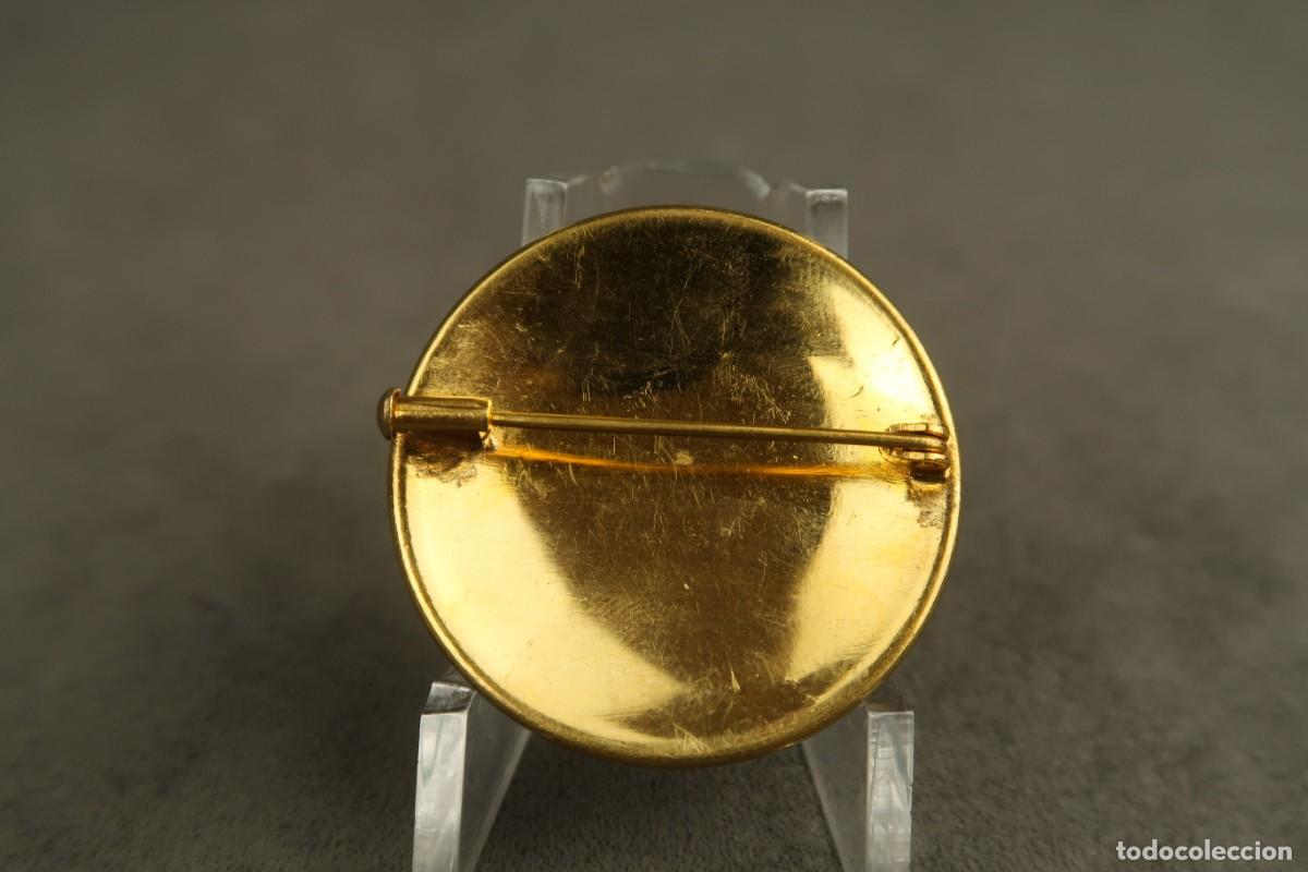 Joyeria: Antiguo Broche Damasquinado - Foto 6