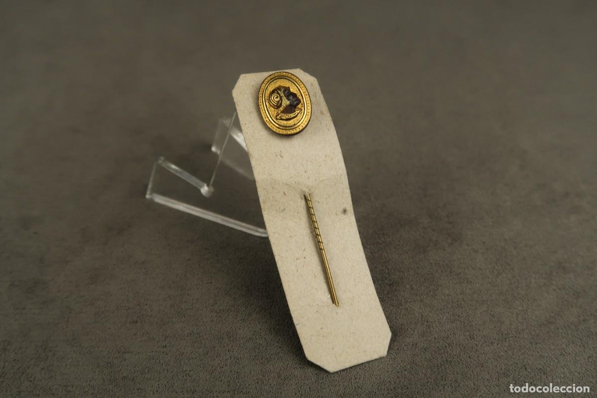 Joyeria: Antiguo Broche Damasquinado - Foto 1