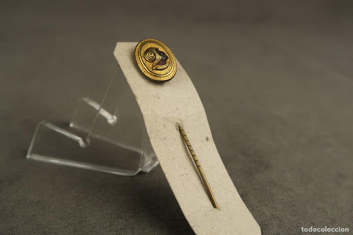 Joyeria: Antiguo Broche Damasquinado - Foto 7
