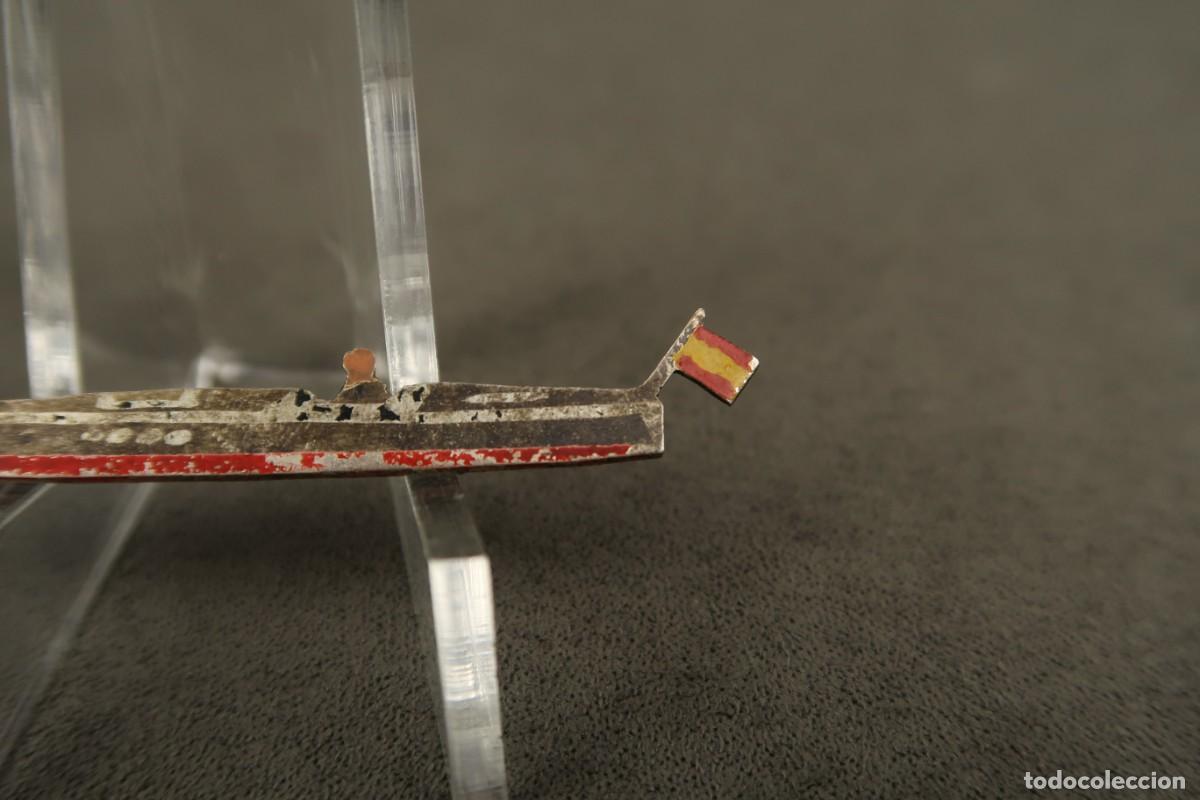 Joyeria: Antiguo Broche de Plata Pintado a Mano - Foto 4