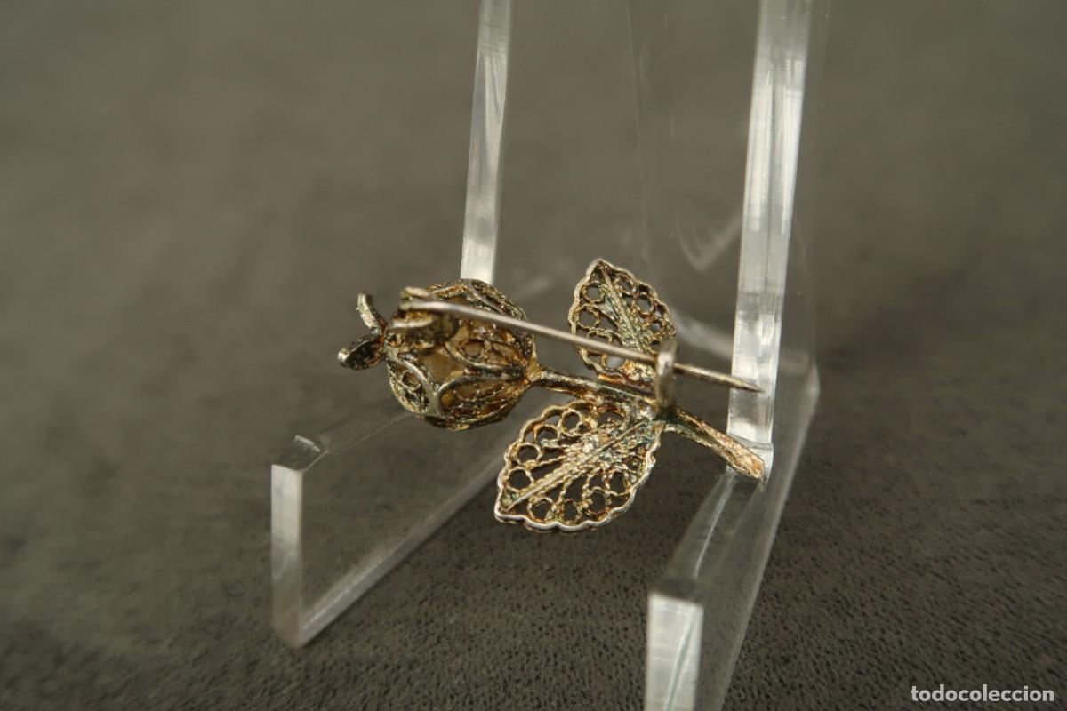 Joyeria: Antiguo Broche de Plata Filigrana - Foto 7