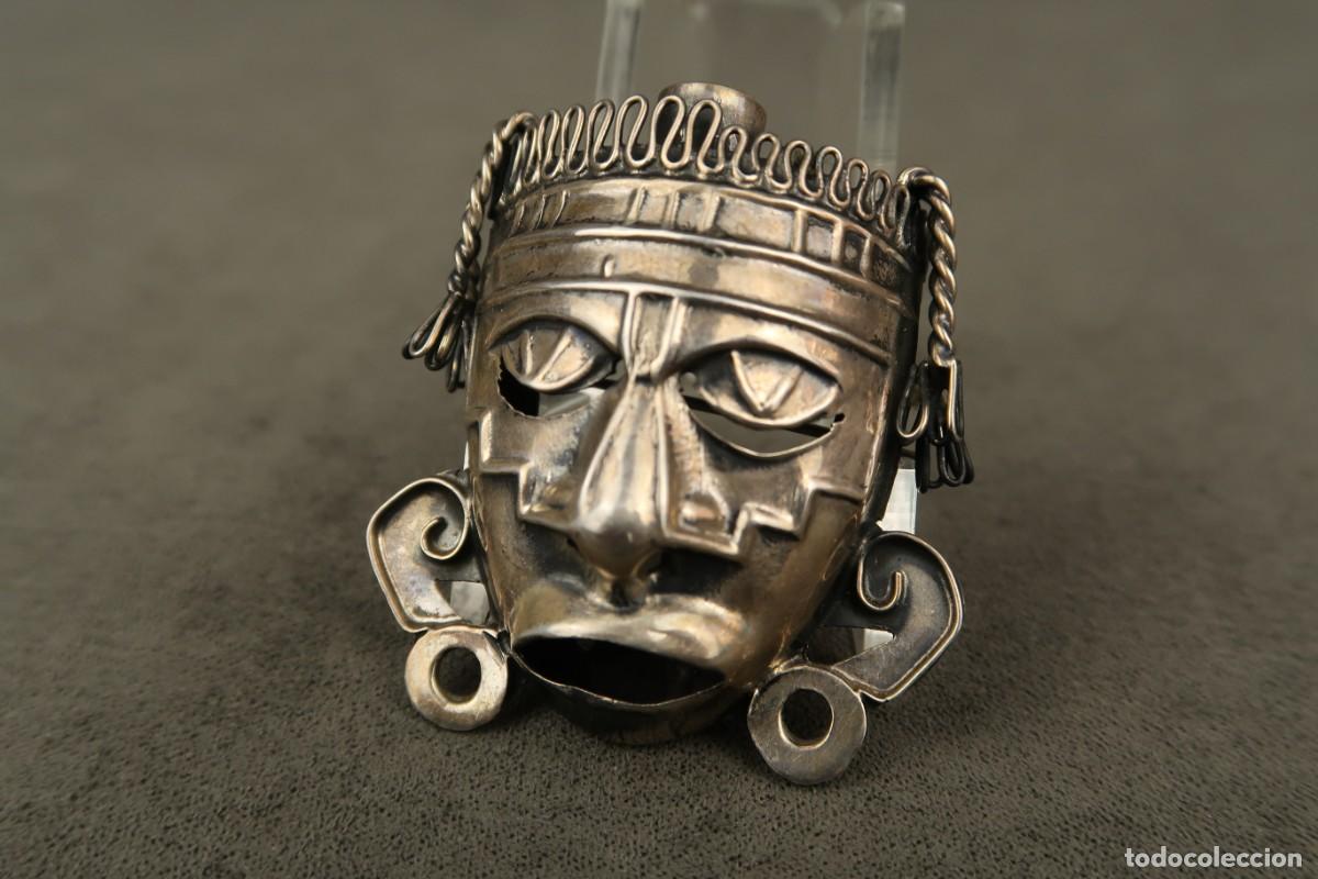 Joyeria: Antiguo Broche de Plata Mexico - Foto 3