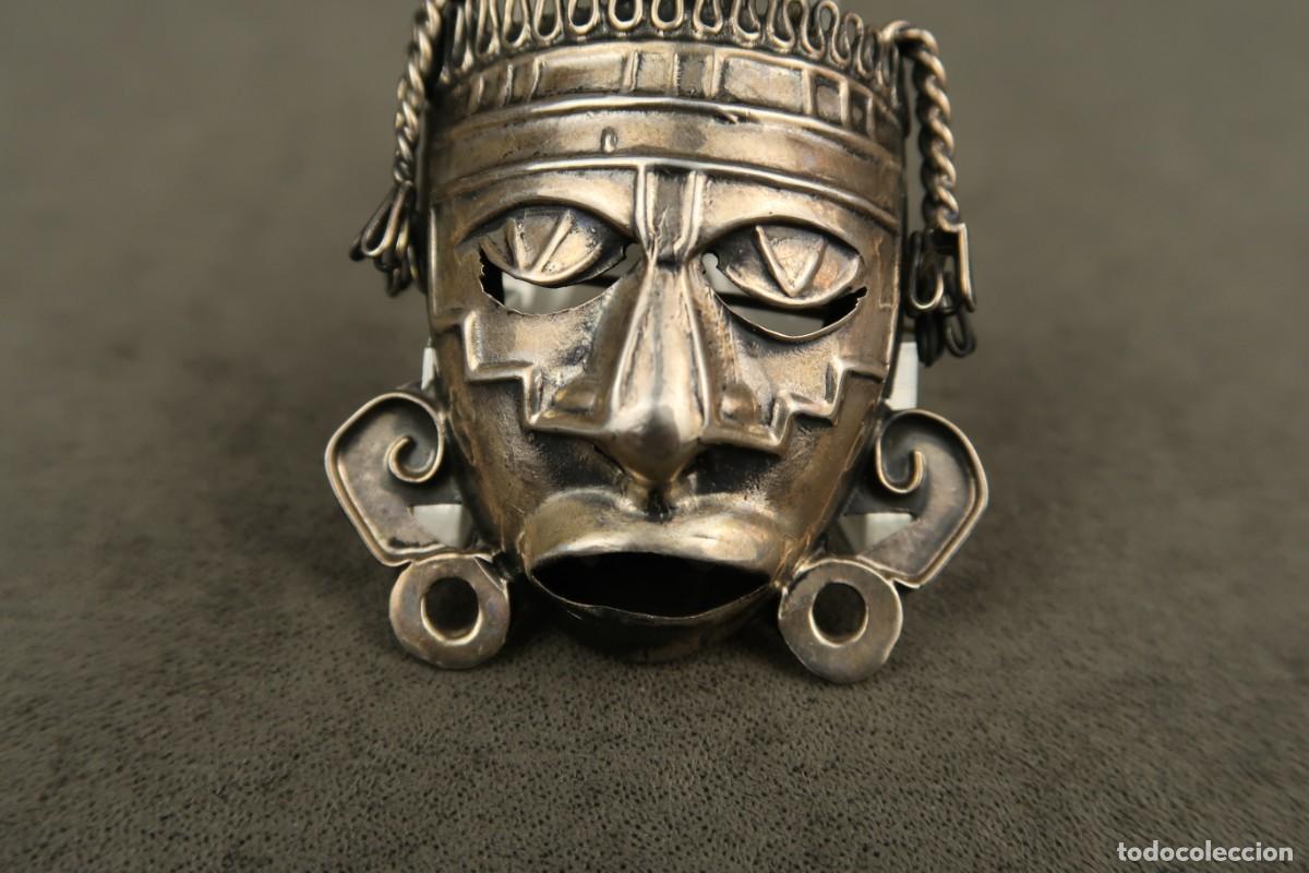 Joyeria: Antiguo Broche de Plata Mexico - Foto 5