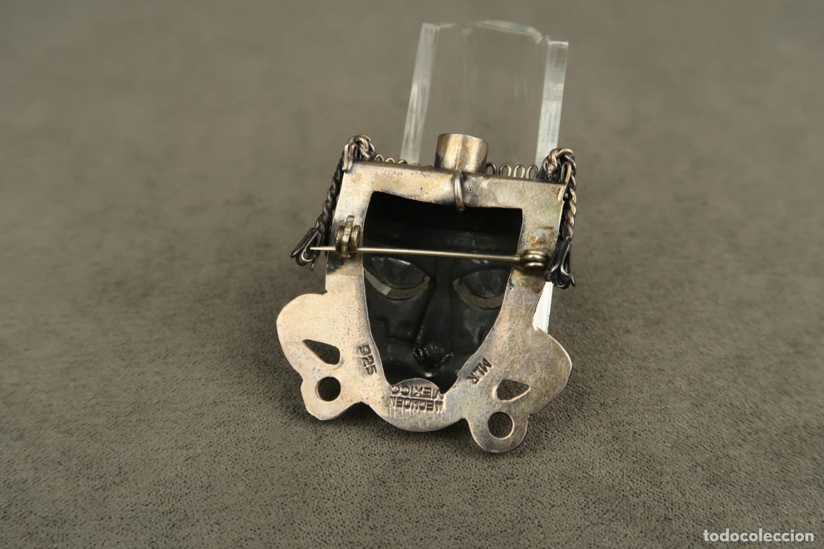 Joyeria: Antiguo Broche de Plata Mexico - Foto 8