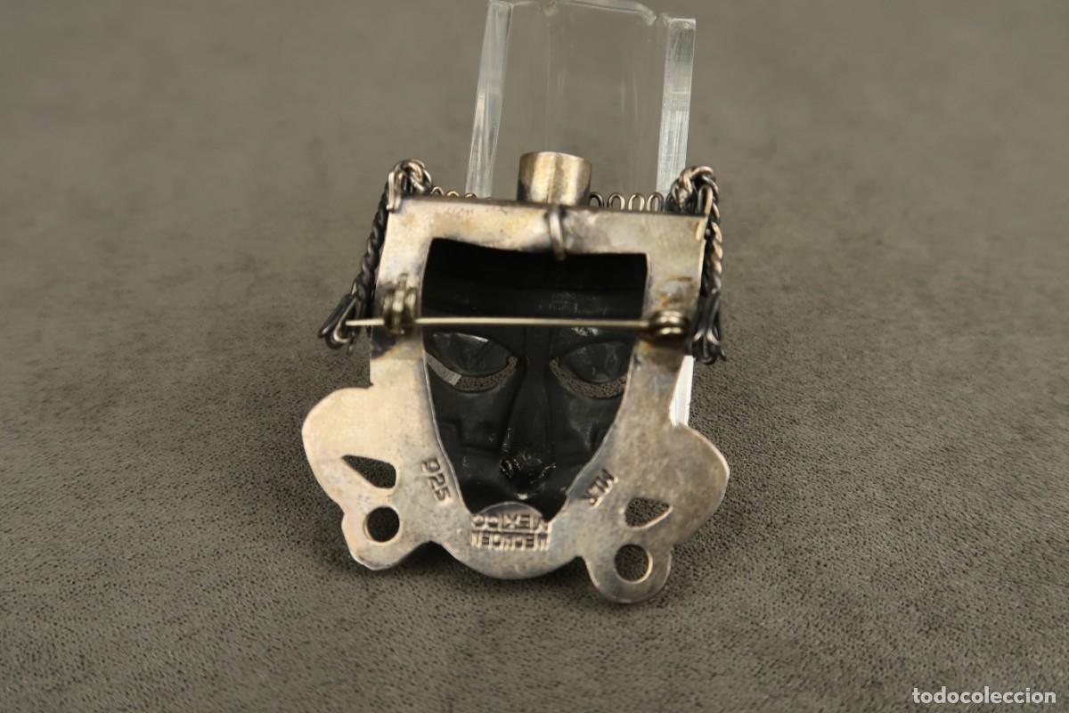Joyeria: Antiguo Broche de Plata Mexico - Foto 9