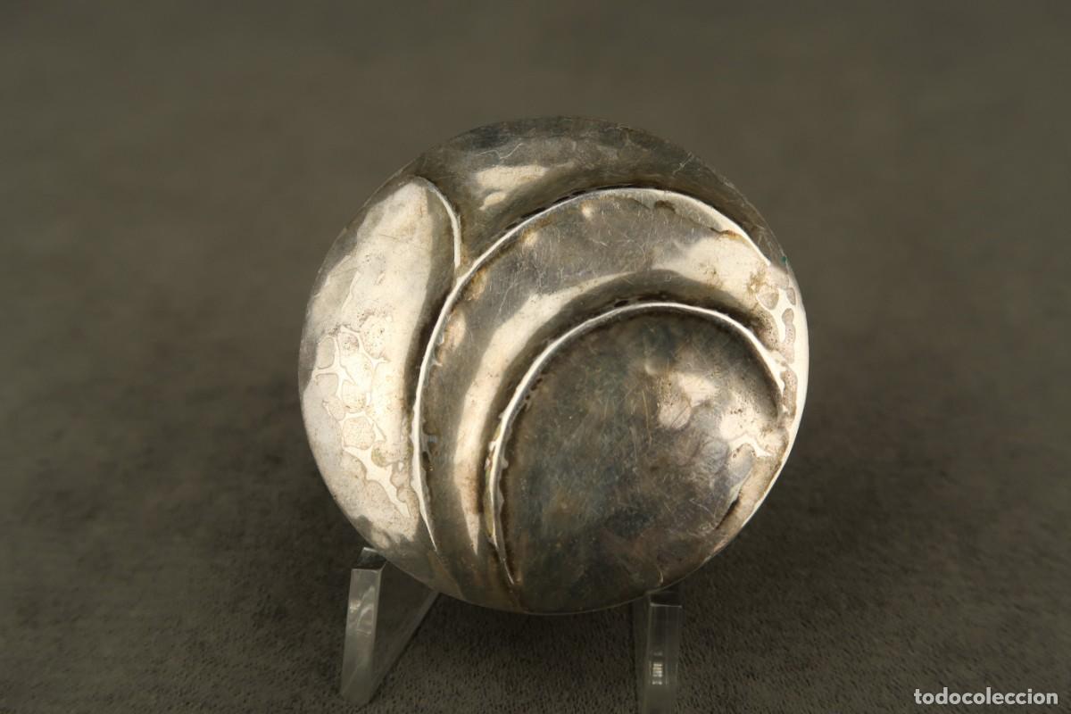 Joyeria: Antiguo Broche de Plata - Foto 3