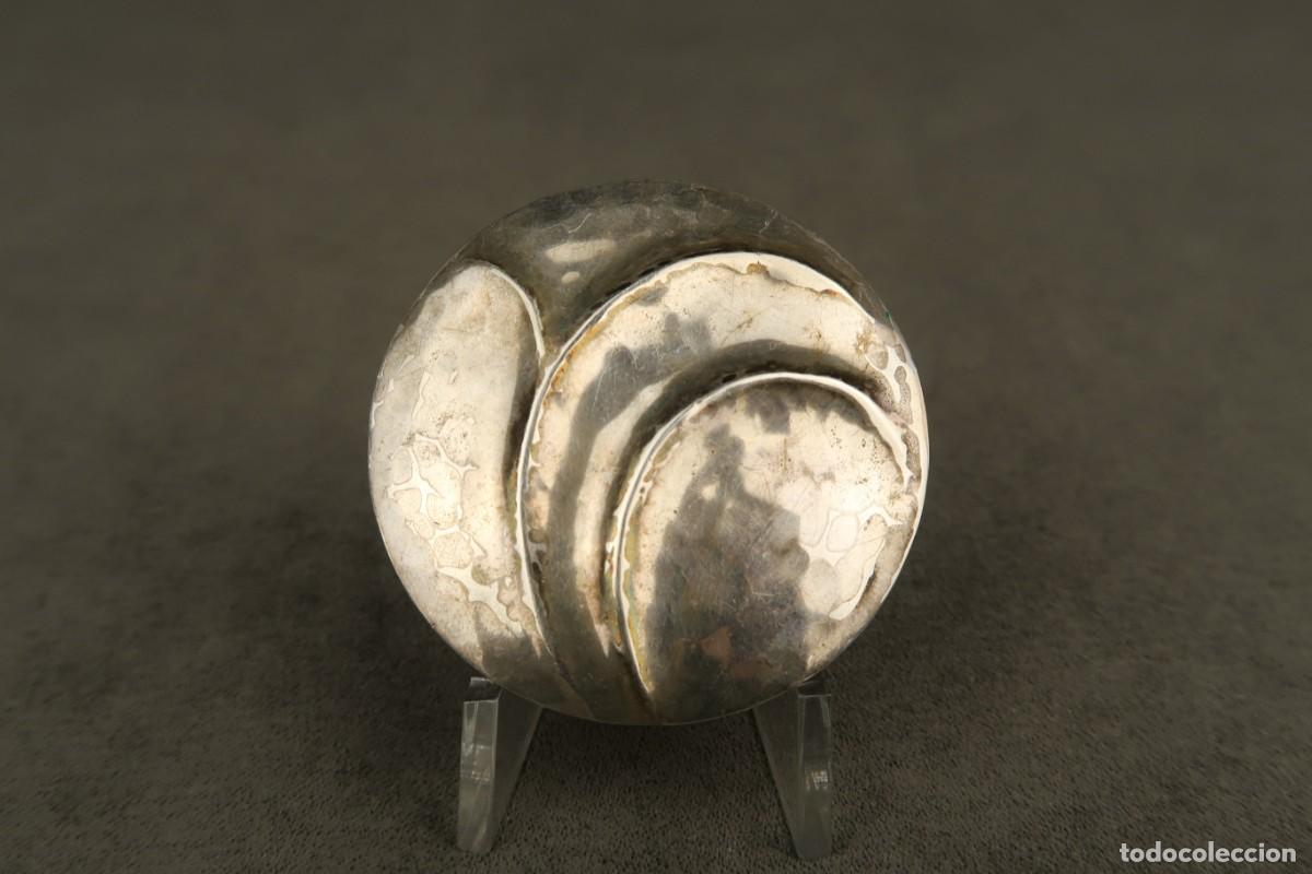 Joyeria: Antiguo Broche de Plata - Foto 4