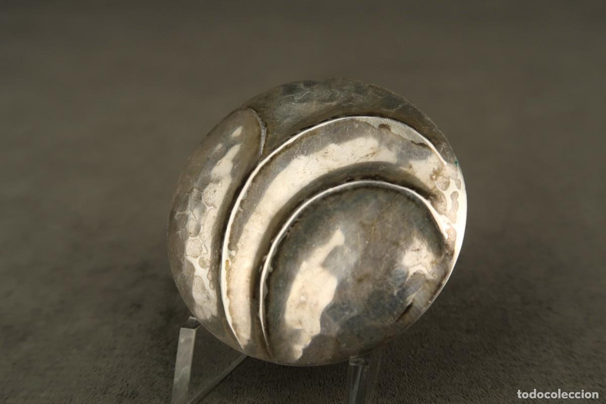 Joyeria: Antiguo Broche de Plata - Foto 6