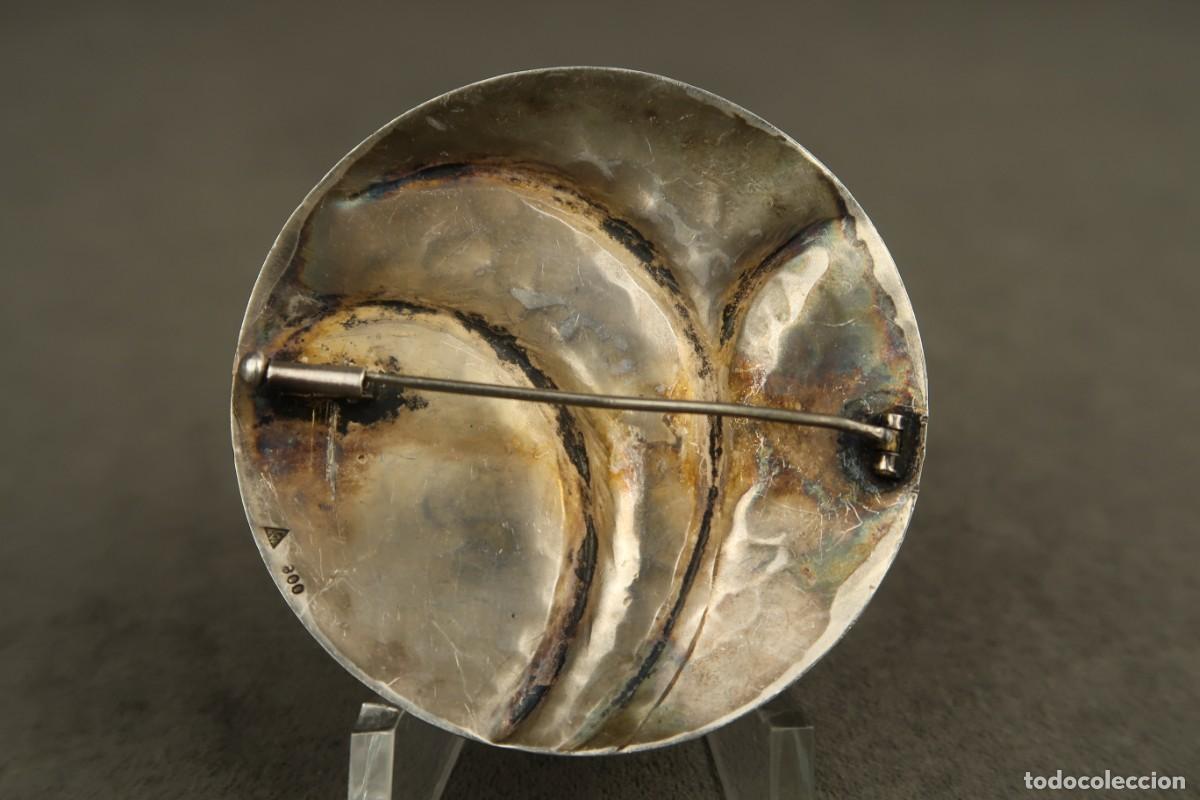 Joyeria: Antiguo Broche de Plata - Foto 8
