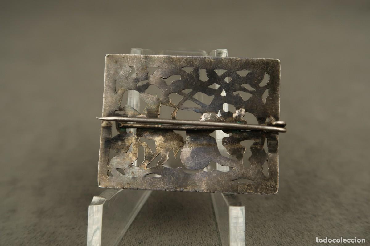 Joyeria: Antiguo Broche de Plata - Foto 7
